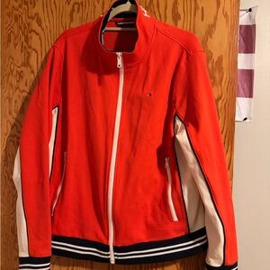 Tommy Hilfiger Red Crewneck Sweatshirt
